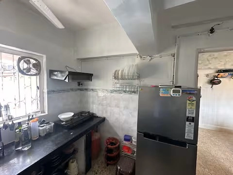 Panoramic bedroom with terrace in bandra