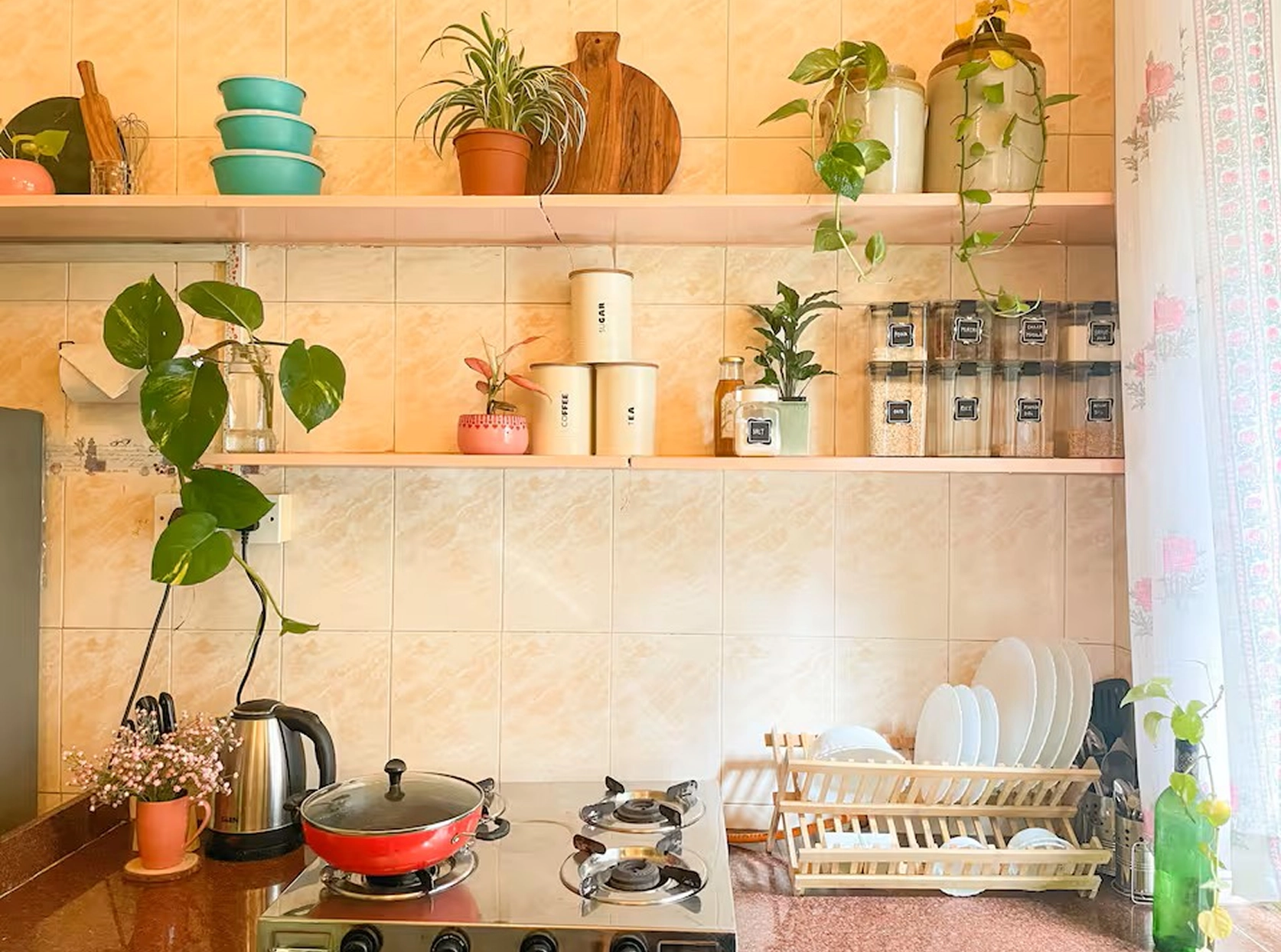 The Serene Green Room